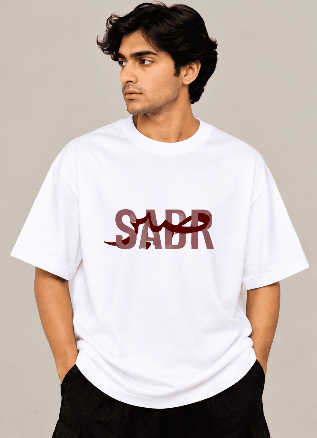 SABR Graphic White T-Shirt